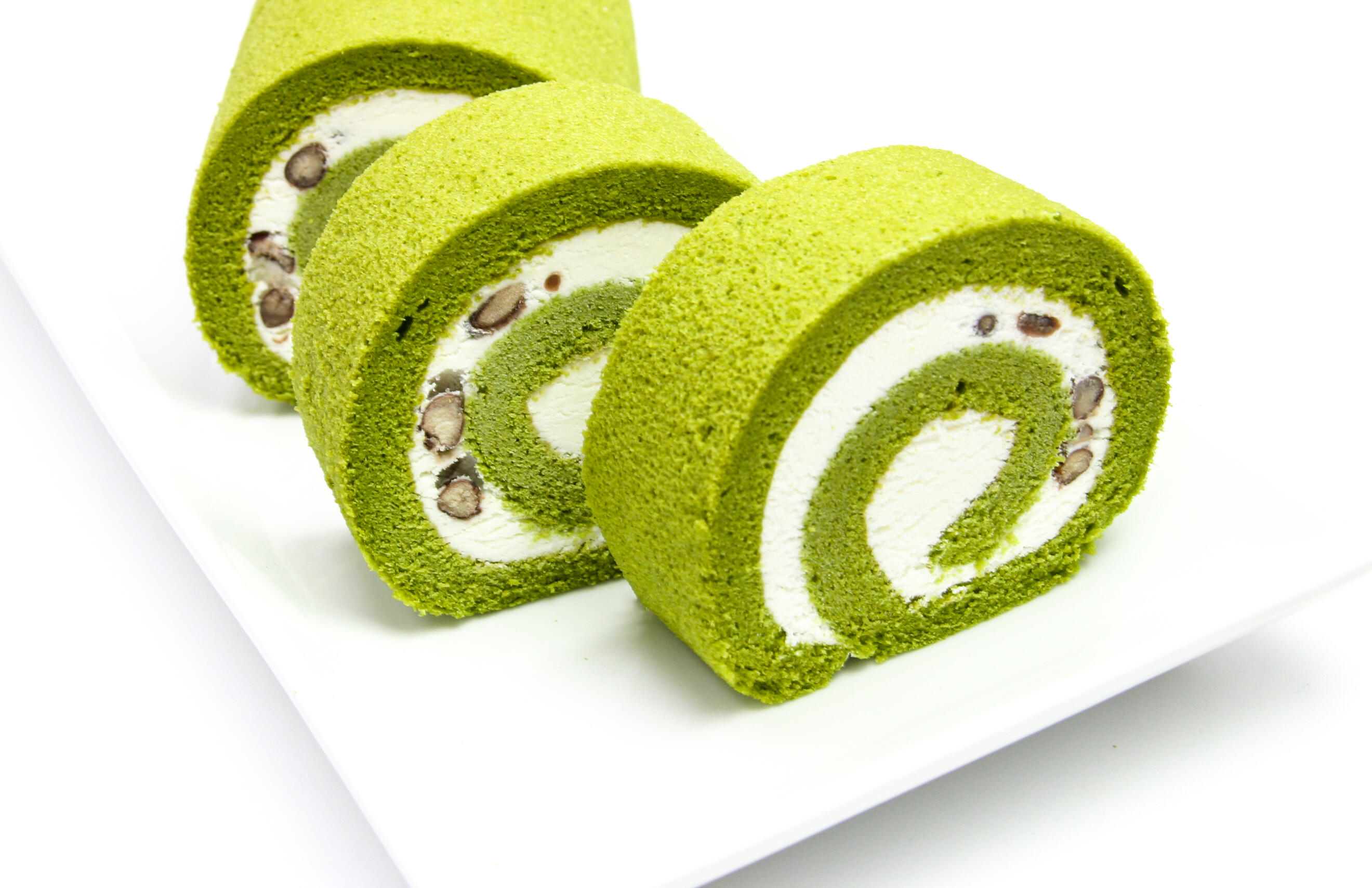 宇治抹茶ロールケーキ