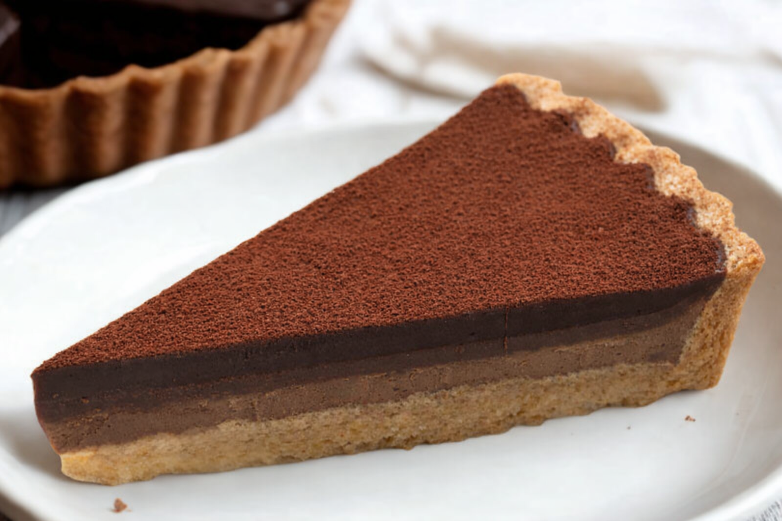 チョコレートタルト