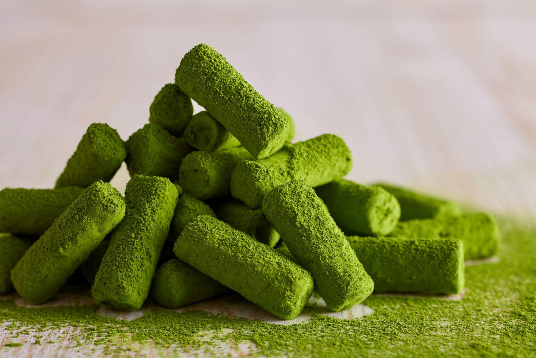 抹茶のトリュフ・オ・ショコラ