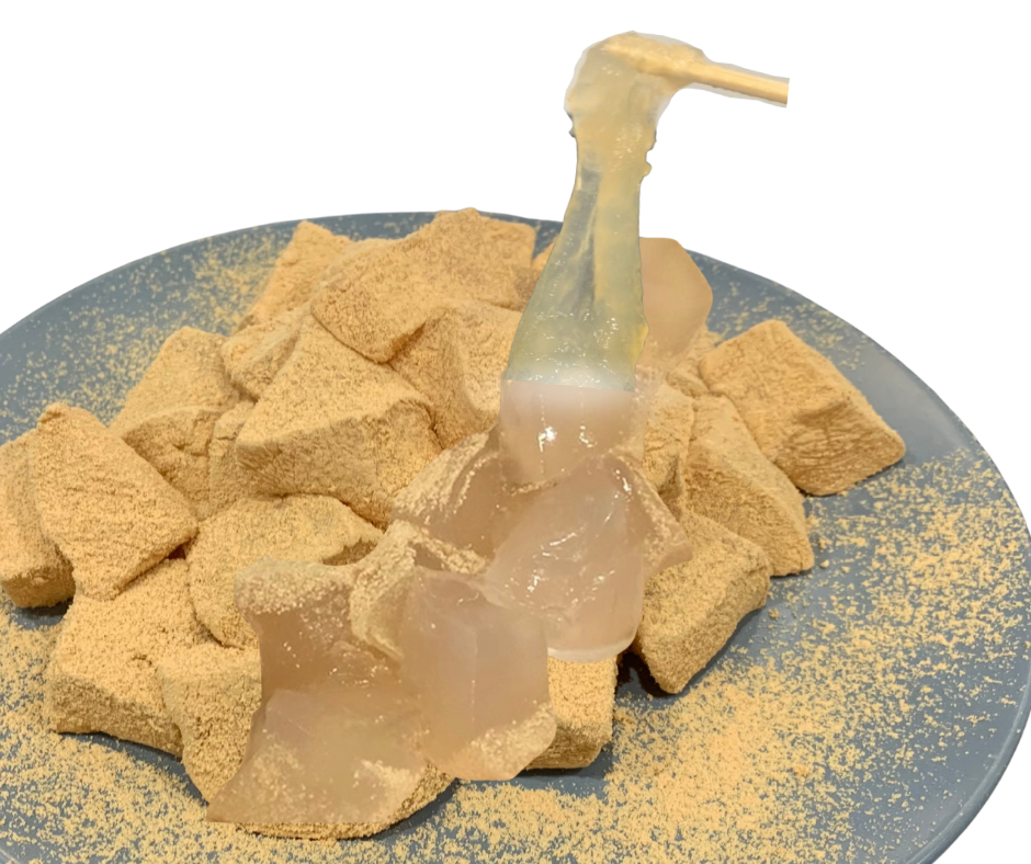 京びききな粉の葛わらび餅