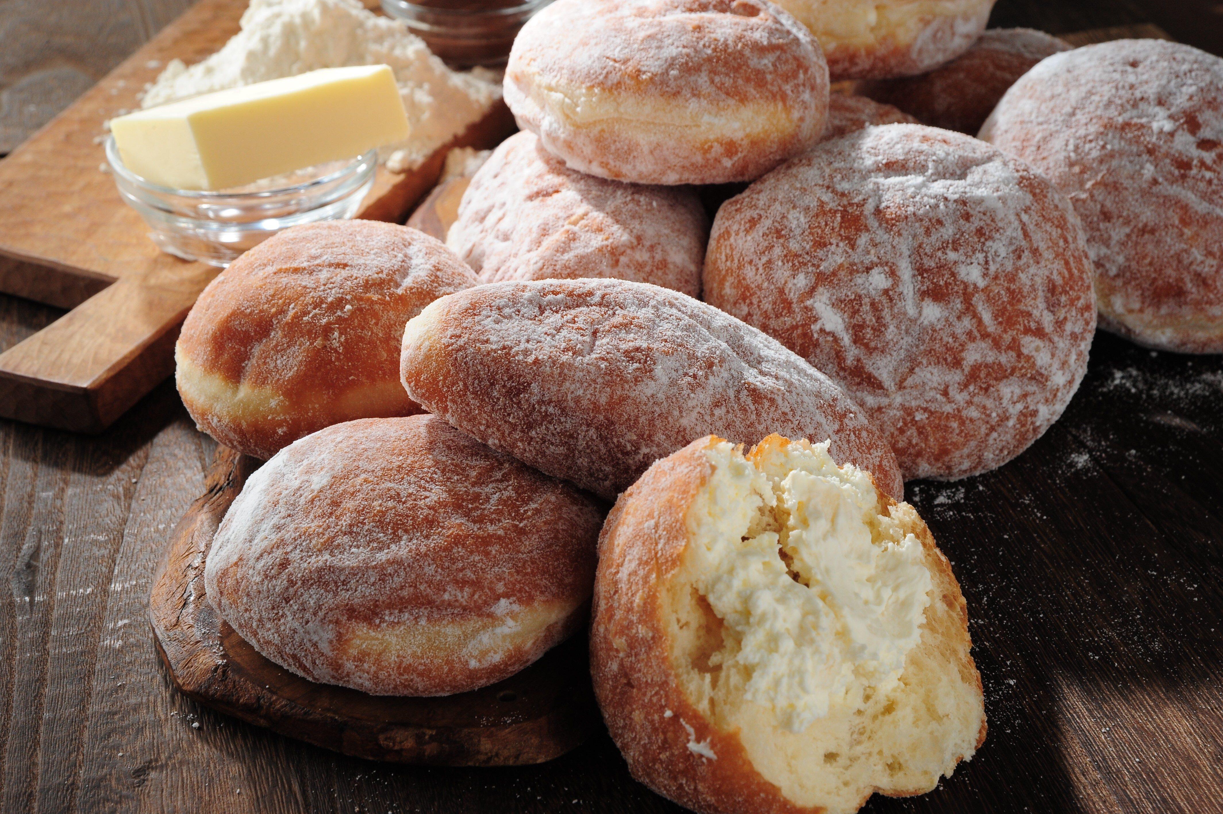 北海道ミルククリームドーナツ